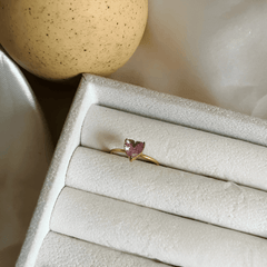 Blush Heart Ring