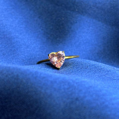Blush Heart Ring
